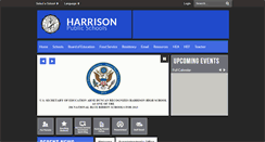 Desktop Screenshot of harrisonschools.org