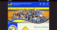 Desktop Screenshot of harrisonschools.com